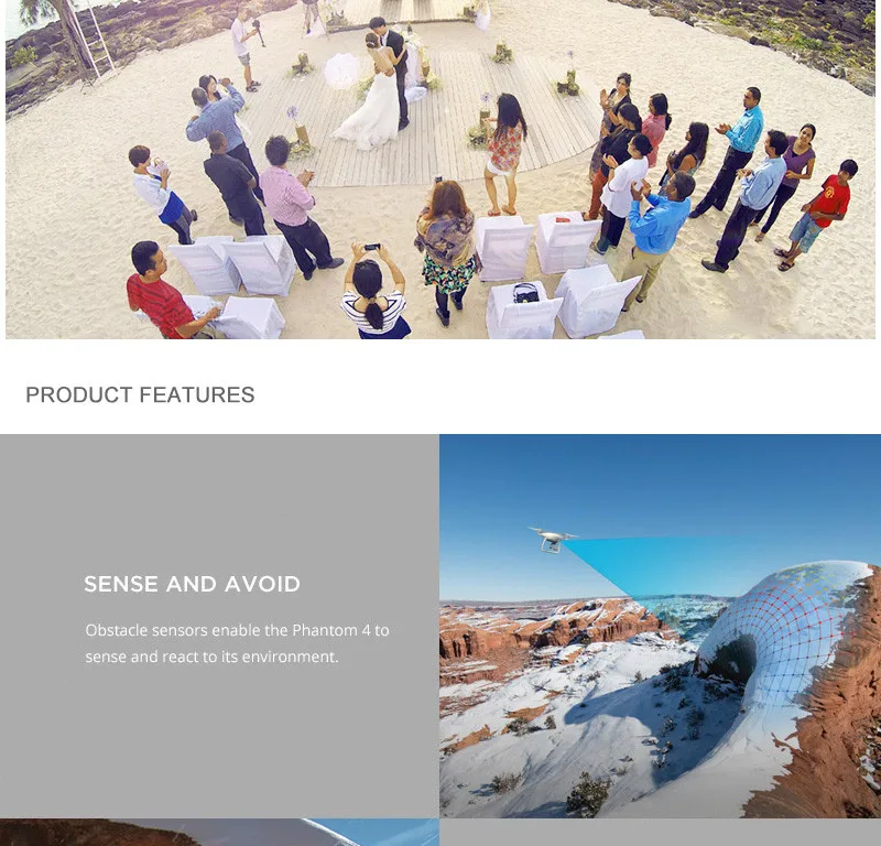 DJI Phantom 4 Quadcopter With 4K Camera And 3 Axis Gimbal For Drones Photographer PK DJII Phantom 3 Professional Mavic Pro