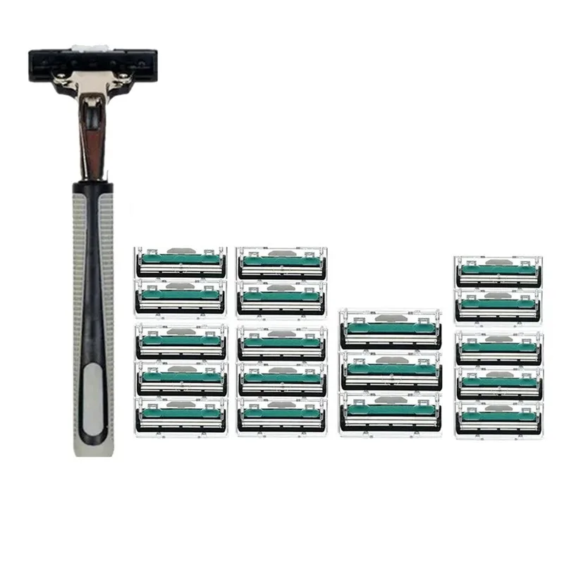 beard trimmer with replaceable blades