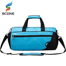 Унисекс, водонепроницаемые нейлоновые спортивные сумки для женщин, сухая и влажная сумка для фитнеса, тренировочная сумка на плечо с сумкой для обуви