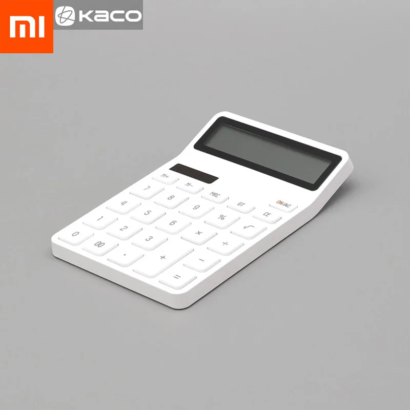 Xiaomi Mijia LEMO Calculator LCD Display Intelligent Shutdown Function Calculator Student Calculation Tool No Battery