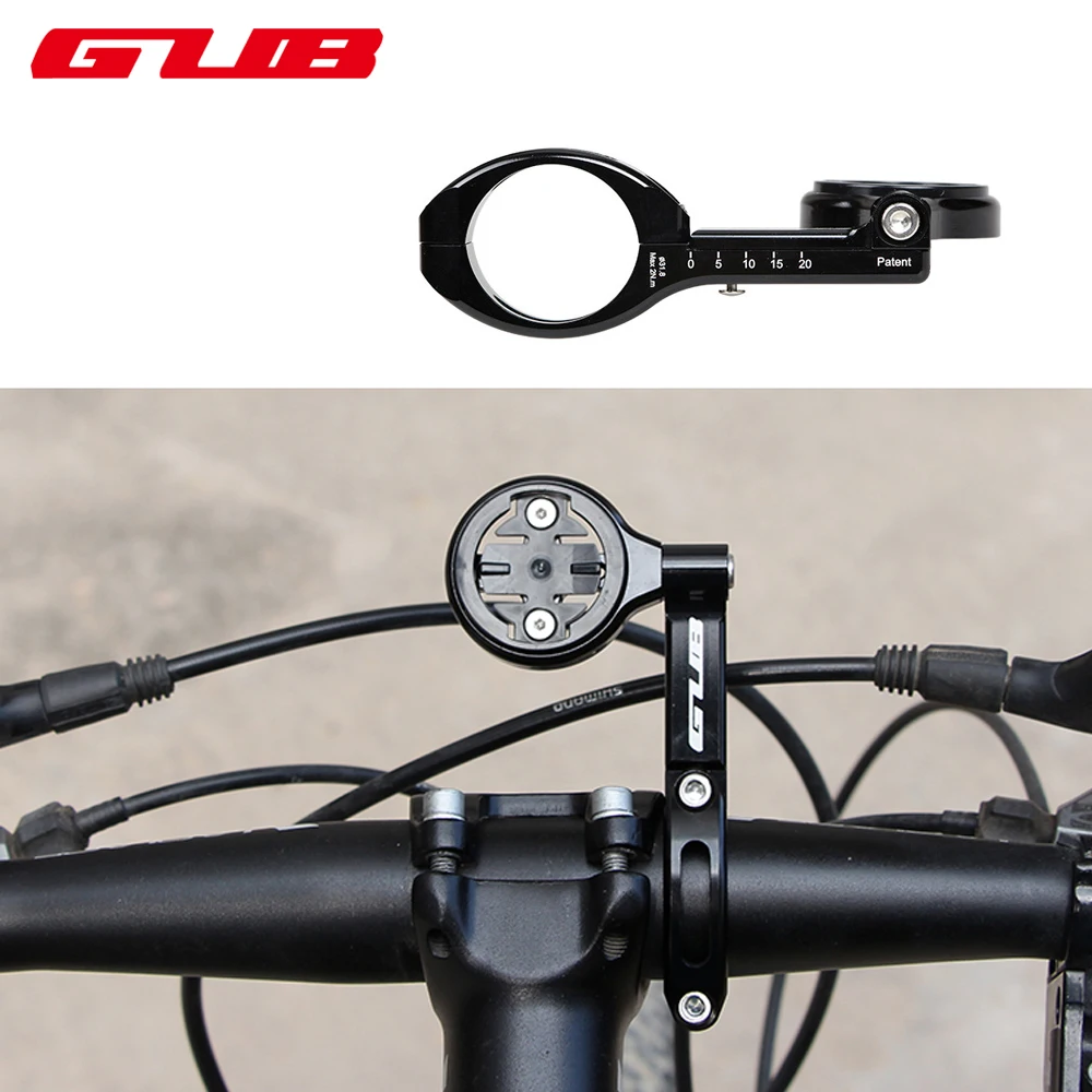 

GUB 696 Cycling Aluminum Bicycle Computer Mount Adjustable Compatible For GARMIN Edge/Gopro Camera 31.8mm/25.4mm Bike Handlebar