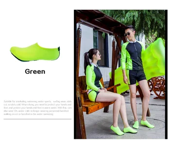 

Newly Durable Sole Barefoot Water Skin Shoes Aqua Socks Beach Pool Sand Swimming Yoga Water Aerobics Sock Shoes 19ing