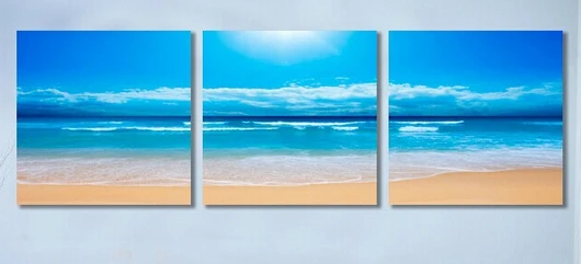 

Sand and sea DIY 5D full embroidery diamond mosaic resin square diamond cross stitch Diamond painting kit
