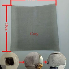 1PC Welding wire Mending net Car Bumpers Repair Stainless Steel Net for Plastic Hole Repair compatible with Hot Stapler Machine