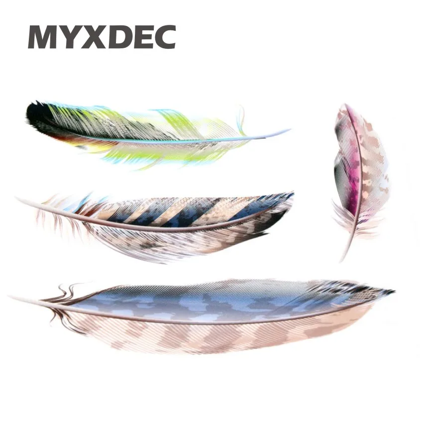 

Hot Sale Time-limited Car Covers Styling Feathers Stickers For Bmw VW Exterior Or Interior Decal Scratch Sticker The Whole Body