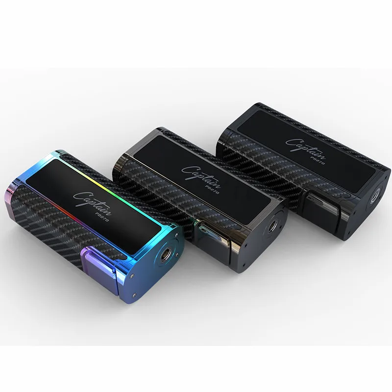IJOY Captain PD270 Box MOD 234W NI TI SS TC Electronic Cigarette Vape MOD Power by Dual 20700 Battery vs istick pico 03