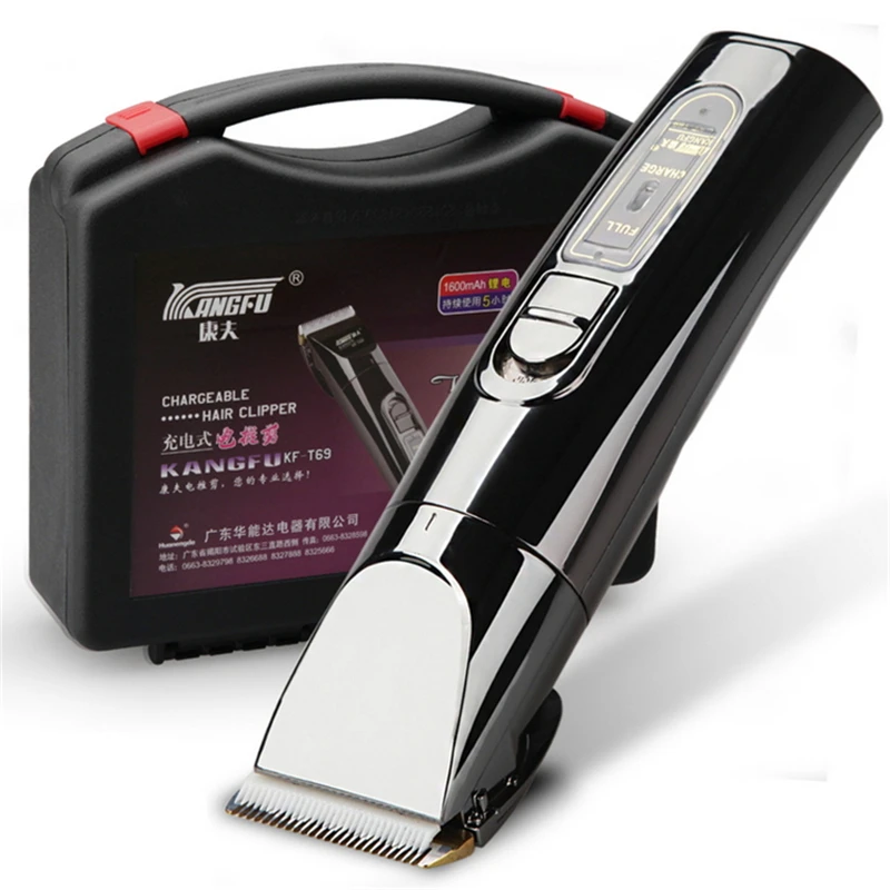 Professional KF T69 Electric Hair Clipper Titanium Blade Professional KF T69 Electric Hair Clipper Titanium Blade