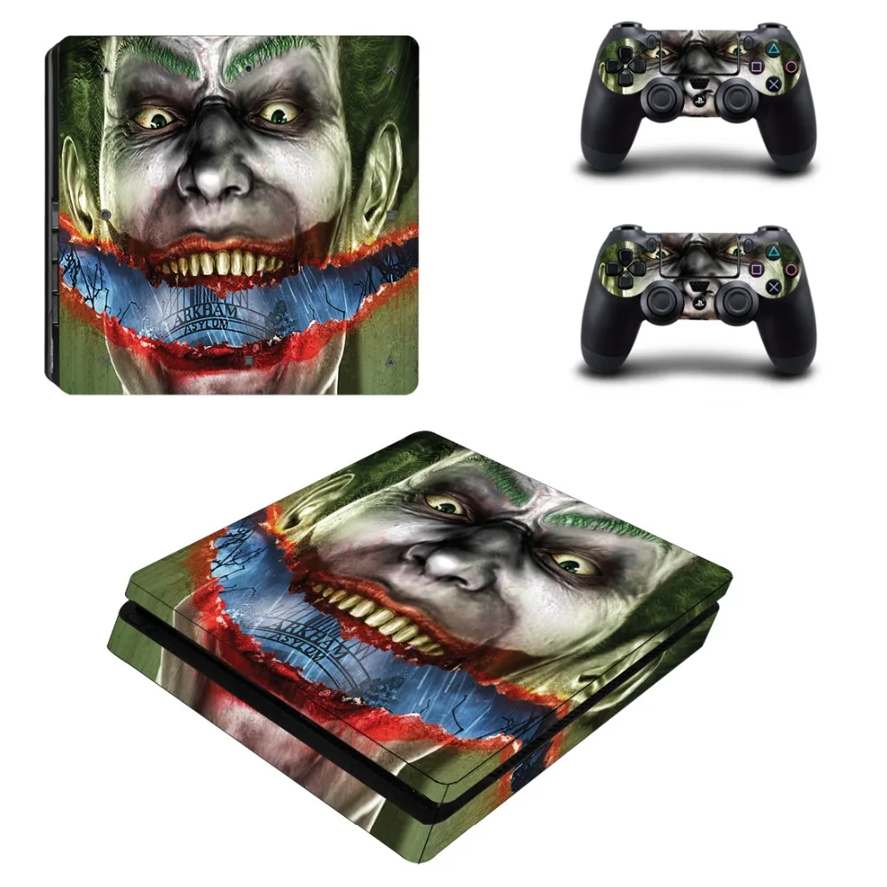 DC Джокер PS4 тонкий стикер кожи наклейка винил для Playstation 4 консоли и 2 контроллеров