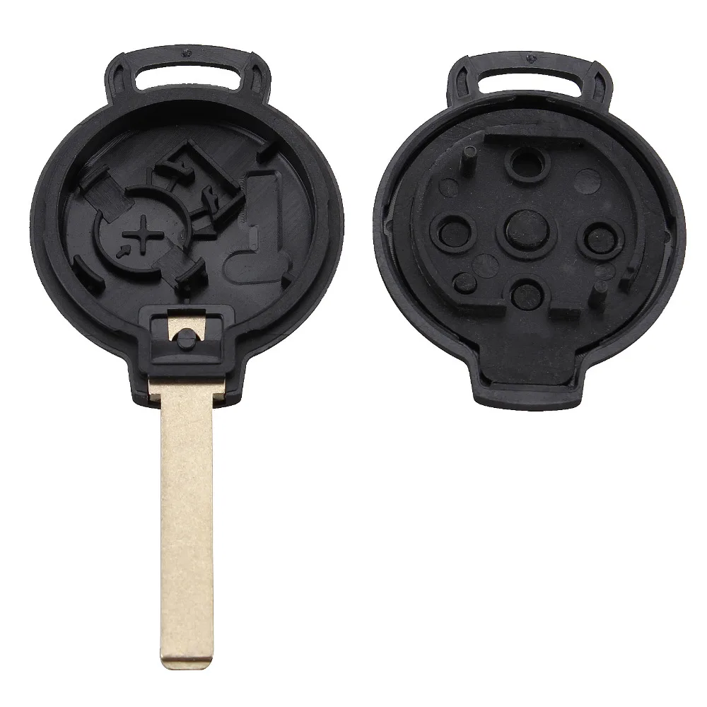 QWMEND 3/4 кнопки Smart Car Key Shell для Mercedes Benz Fortwo 451 2007 2013 Автомобильный Брелок