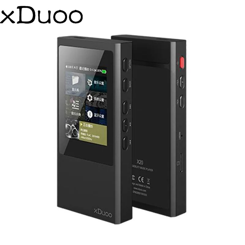 

xDuoo X20 Mp3 Player Bluetooth 4.0 Portable usb dac audio player Lossless DSD DAP HD music hifi MP3 player mp3 with earphone