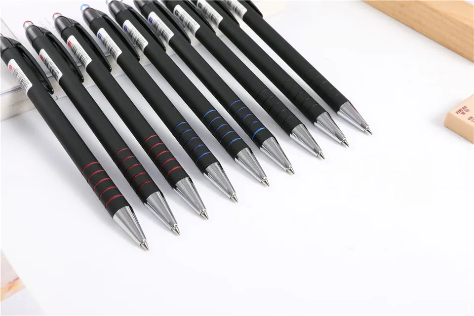 Hethrone 3 шт Высокое качество шариковые ручки для офисных принадлежностей 0,7 мм черная Шариковая ручка для школы каллиграфия канцелярские принадлежности
