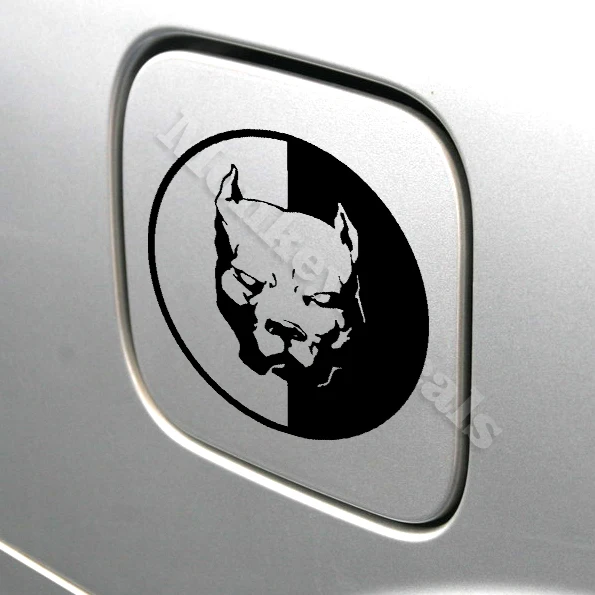 

Car decals pitbull dog face 12x12 cm car stickers decals vinyl waterproof outdoor stickers