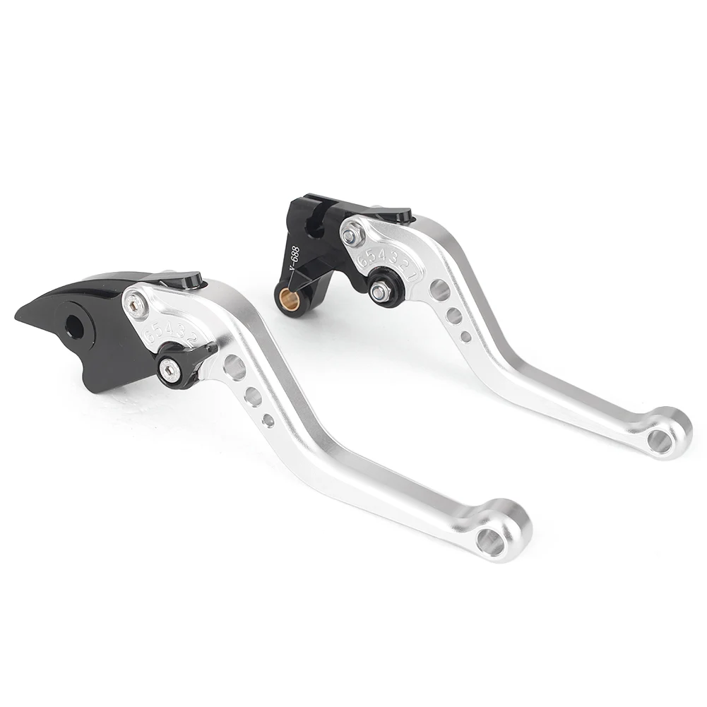 CNC Motorbike Brake Clutch Levers Short Adjustable For Honda CBR954RR CBR600RR F5 /CBR 954RR 600RR Motorcycle Spare Parts Accessories Aluminum