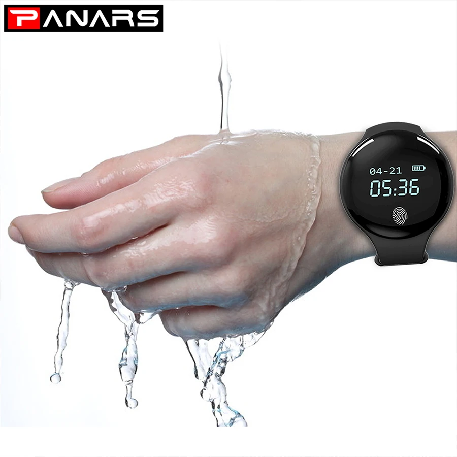 PANARS Luxury Smart Watch Women Sport Wristwatch Calorie Pedometer Fitness Watches For Android IOS Phone Tracker SmartWatch