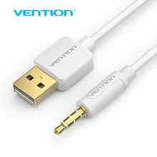 Vention USB для разъема 3 5 мм зарядный кабель передачи данных AUX 0 25 м 1
