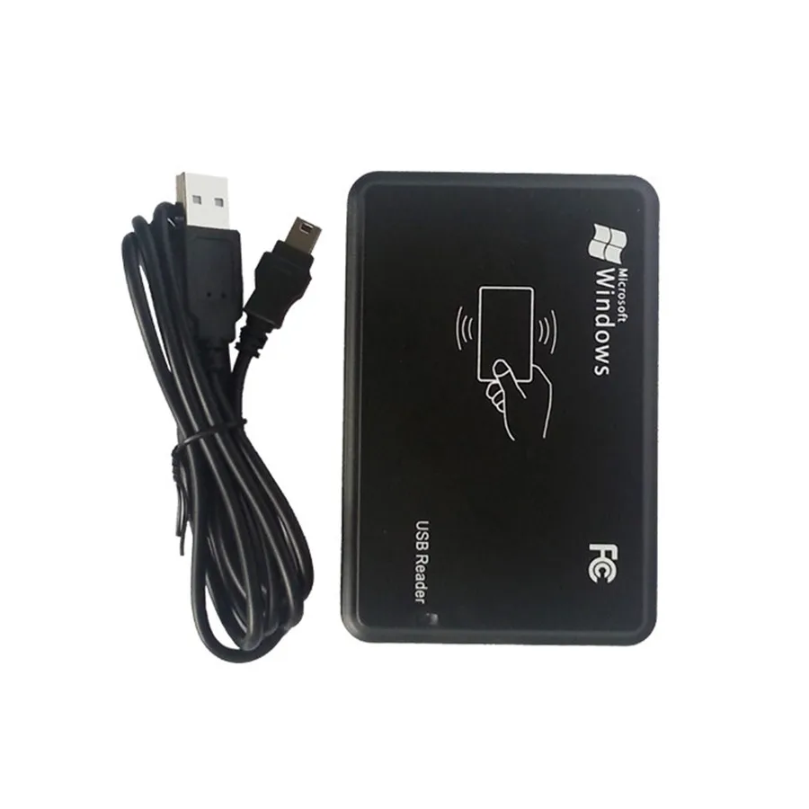 Новое поступление 125 кГц RFID для пропуска USB считыватель писатель/копировальной