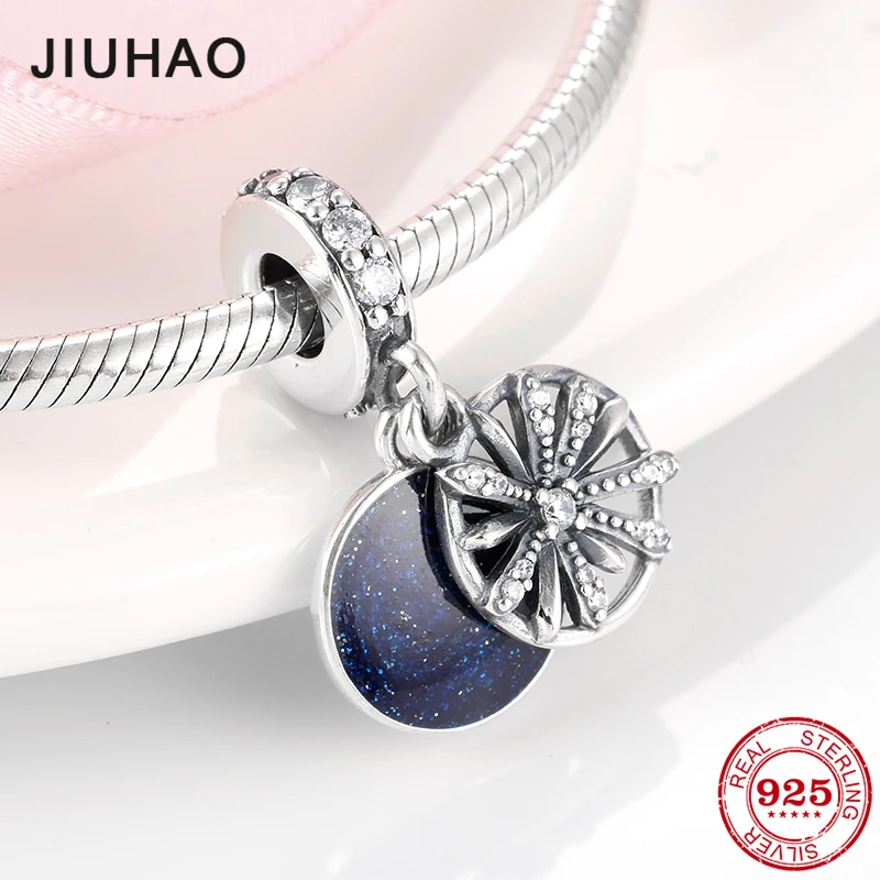 

Lucky flower 925 Sterling Silver The best yet to come Pendants beads Fit Original Bracelet Pandora Women DIY Jewelry Making