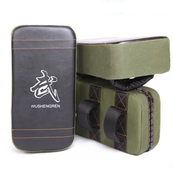 

New Boxing Pads for Muay Thai Kick Boxing Mitt MMA Training PU Training Equipment target Pad Foot Target Green