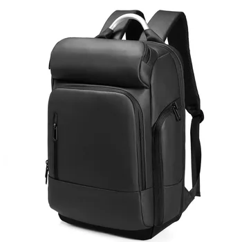 

Male USB Charging Functional Rucksack 15.6" Laptop Backpacks Black Business bags Waterproof Leisure Travel bag Backpack Mochila