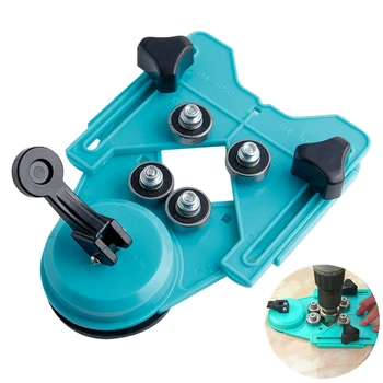 

RUITOOL 4-80mm Adjustable Tile Glass Openings Locator For Diamond Drill Bit Glass Hole Saw With Guide Sucker Base Accessories