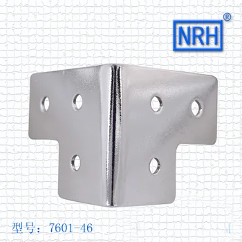 

NRH 7601-46 chrome corner Protector high quality Flight case road case brace performance equipment case cornerite chrome finish