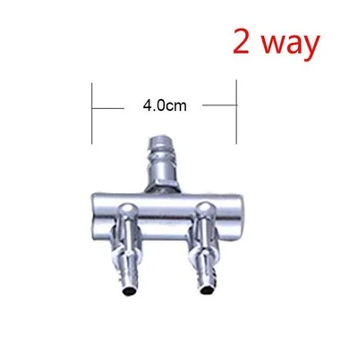 Разветвители воздушного насоса из нержавеющей стали металлические распределители воздуха распределяют воздушный поток на входе 8 мм и выходе 4 мм аксессуары для аквариумов с рыбами