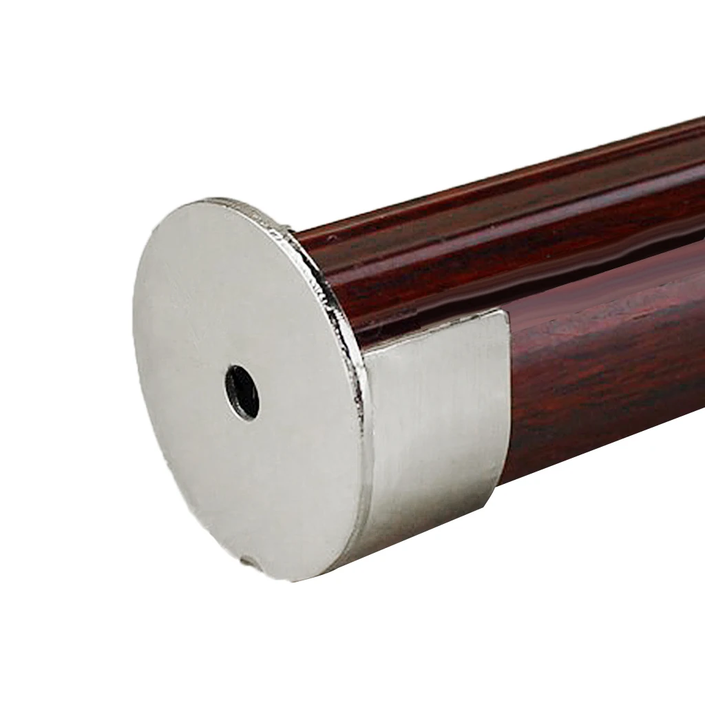 4 Pieces Metal CurtainS Finials For 28mm Rods, Recess Bracket Style