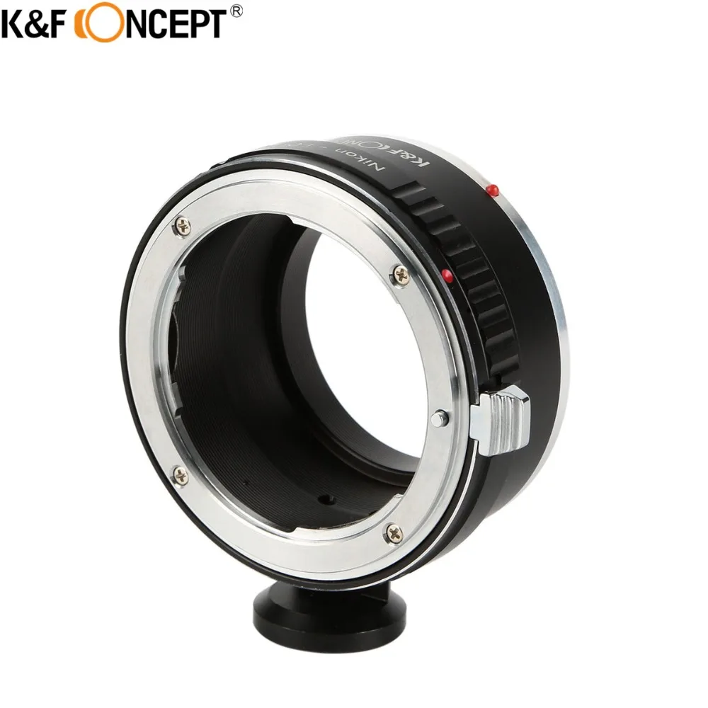 K & F CONCEPT кольцо адаптер для крепления объектива камеры с триподом Nikon AI S к корпусу