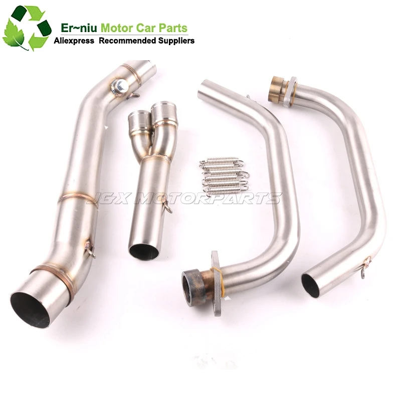 

MT-03 MT03 R3 R25 R30 motorcycle exhaust Full system contact pipe for YAMAHA MT03 MT-03 R25 R30 2014-2016 without exhaust