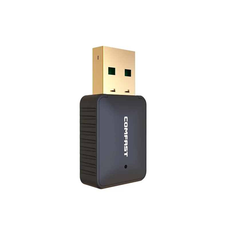 Comfast Бесплатный драйвер беспроводной USB Wifi мини 600 Мбит/с USB беспроводная сетевая карта WiFi LAN адаптер 802.11ac 5 ГГц