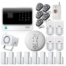 Chuangkesafe Palabra Menú GSM + Sistema De Alarma WIFI Ayuda Cámara IP WIFI Sistema de Alarma con Función de APP + RFID de alarma del G/M