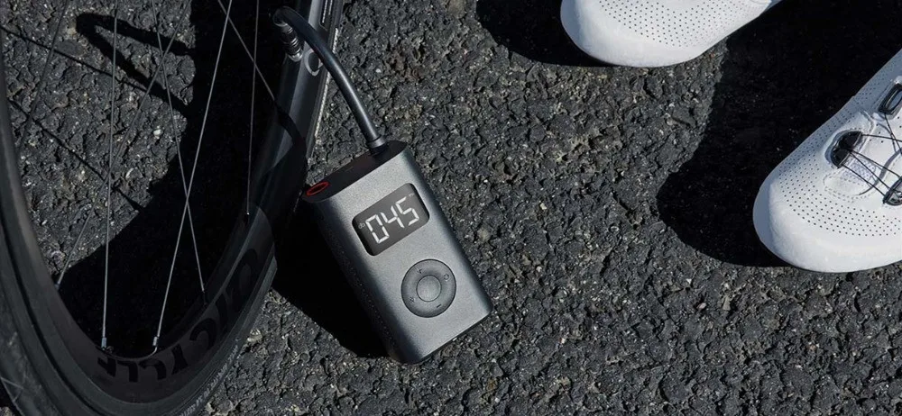  (Best Price) Xiaomi Mijia Portable Smart Digital Tire Pressure Detection Electric Inflator Pump for