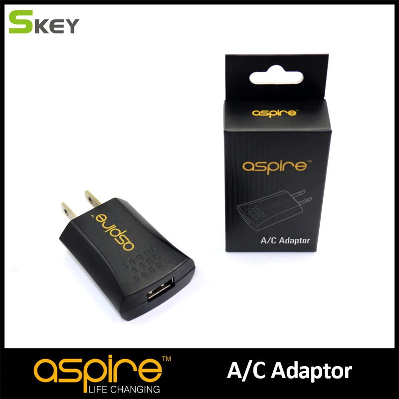 E cigarette Accessories Aspire Brand E cigs USB Ego Charger A C Adaptor Compatible with US