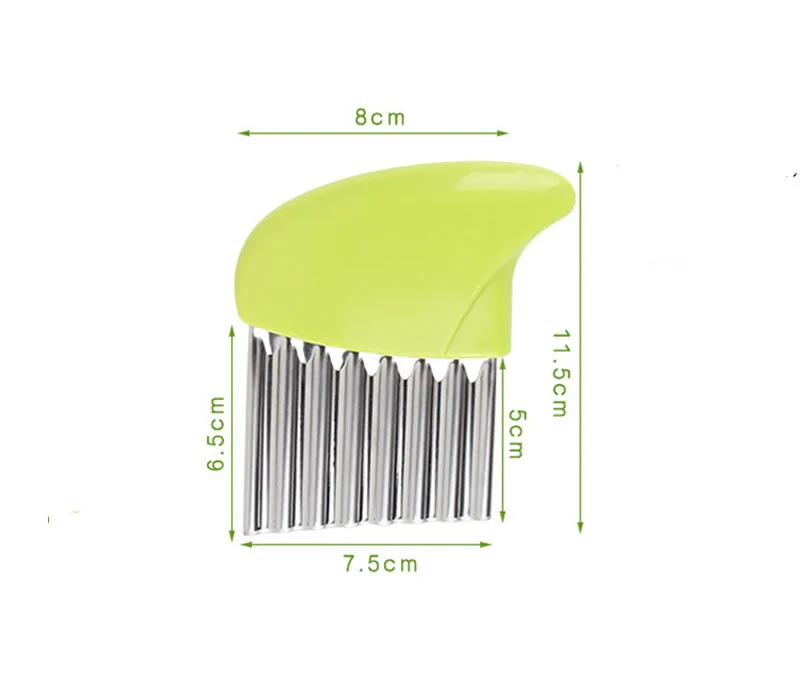 Vacclo многофункциональный картофельный провод волновой резак нож креативный морковный огурец овощи ребристый слайсер кухонные фруктовые предметы питания