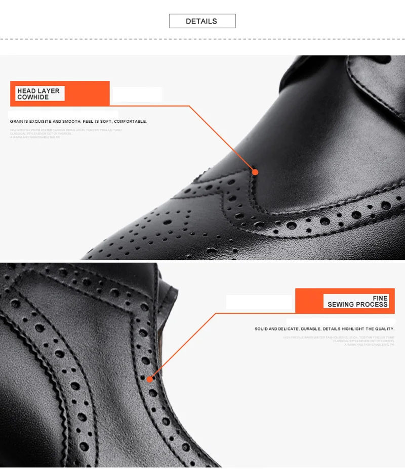 DESAI/Новинка года; брендовая мужская обувь; деловая обувь с перфорацией; модельные туфли в британском стиле; модные туфли на шнуровке в стиле ретро