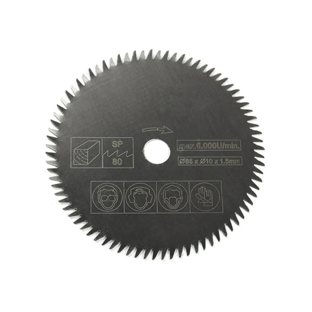 36/24 зубьев TCT циркулярные пильные диски TCT сплав деревообрабатывающий Многофункциональный пильный диск для резки дерева и металла 85x15 мм