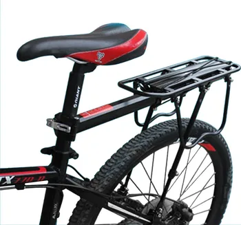 

Universal Aluminum Alloy 90kg Max Loading Capacity Bicycle Bike Cycling Rear Seat Luggage Rack Mountain Bike Bicycle Accessories