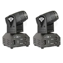 Лидер продаж, 2 шт./партия, 10 Вт, 4 в 1, светодиодный мини движущийся головной свет с 1 шт., 10 Вт, ультра яркий светодиодный сценический свет для концертного DJ шоу