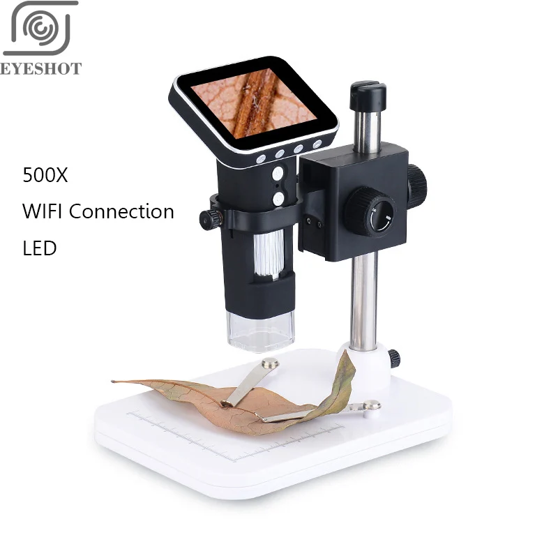 

500X high-definition digital handheld electronic microscope camera video measurement maintenance industry USB portable magnifier