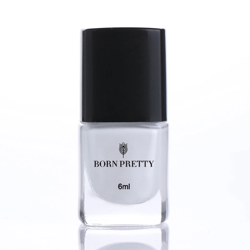 6 Бутылки мл Born pretty Штамповка Лак Для Ногтей Печатной формы 1 #27291|nail art polish sets|stamping