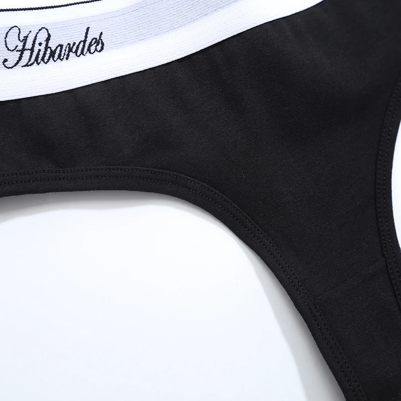 5 pcs/lot Women's Intimates Panties G-Strings Thongs Tangas cotton Sexy Women lingerie size S-XL