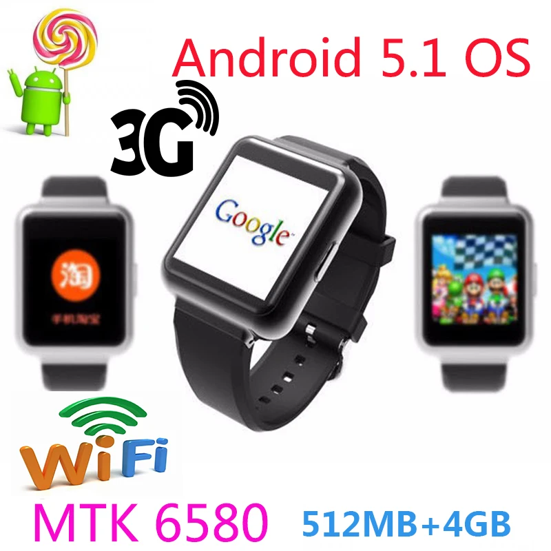 font b Smartwatch b font Bluetooth Android 5 1 Q1 Wristwatch WiFi GPS 4 core
