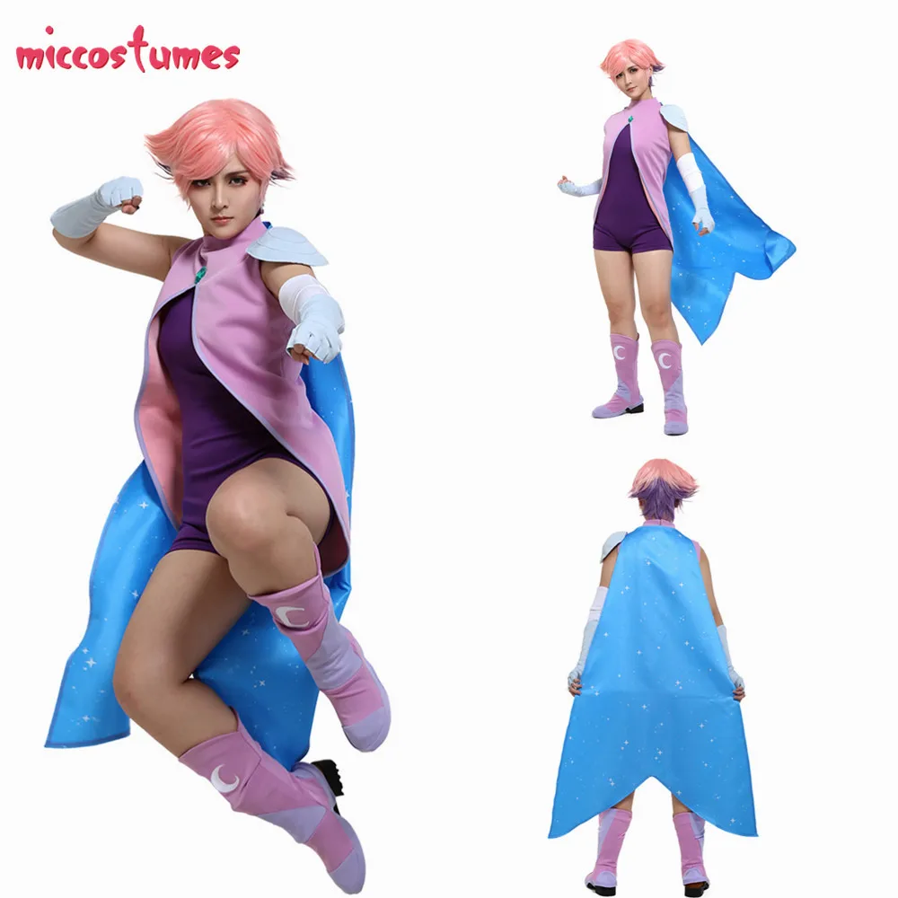 

She Ra Glimmer Cosplay Costume Woman Halloween Outfit Bodysuit Cape