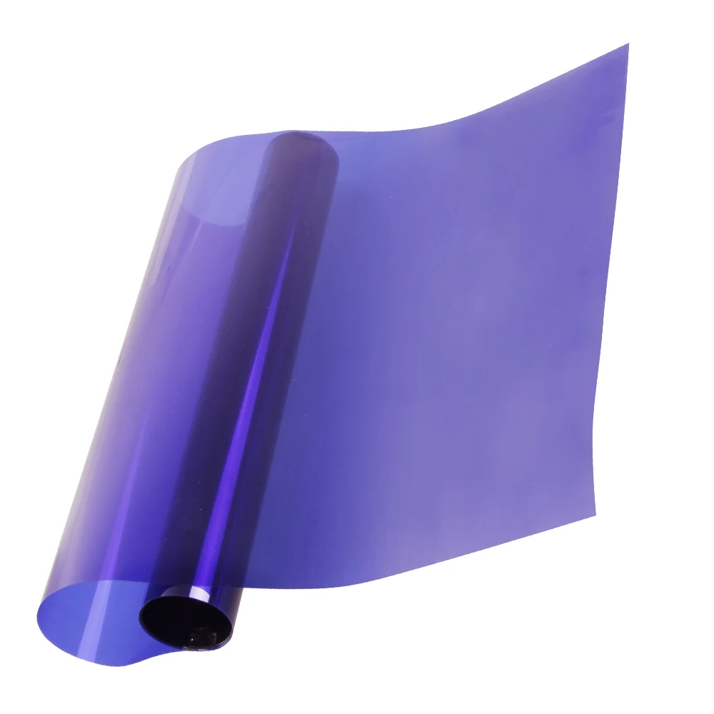Цветная пленка для окна x 30 м/3" x100ft прозрачный 0,76 фиолетовый наклейка стекло плёнки Солнечный Оттенок блок Защита от солнца самоклеющиеся винил