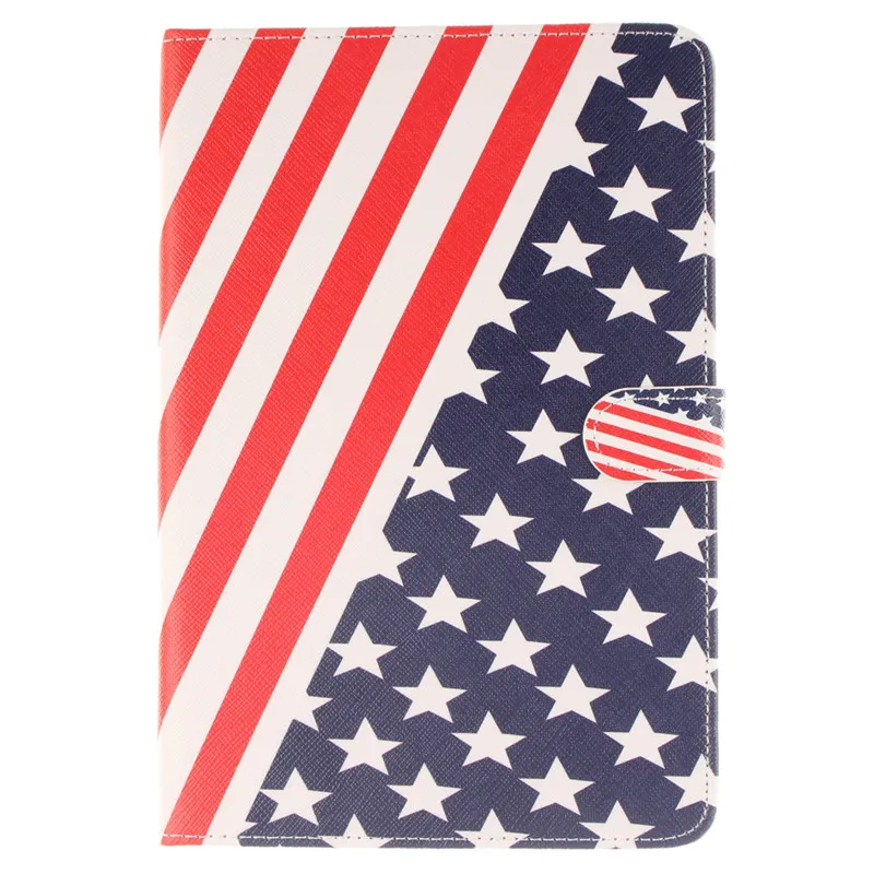 Luxury 2 Leavies PU Leather Stand Flip Case for Samsung Galaxy Tab S2 8.0 Case T710 T715 SM-T715 Tablet Wallet White Case Bag (53)