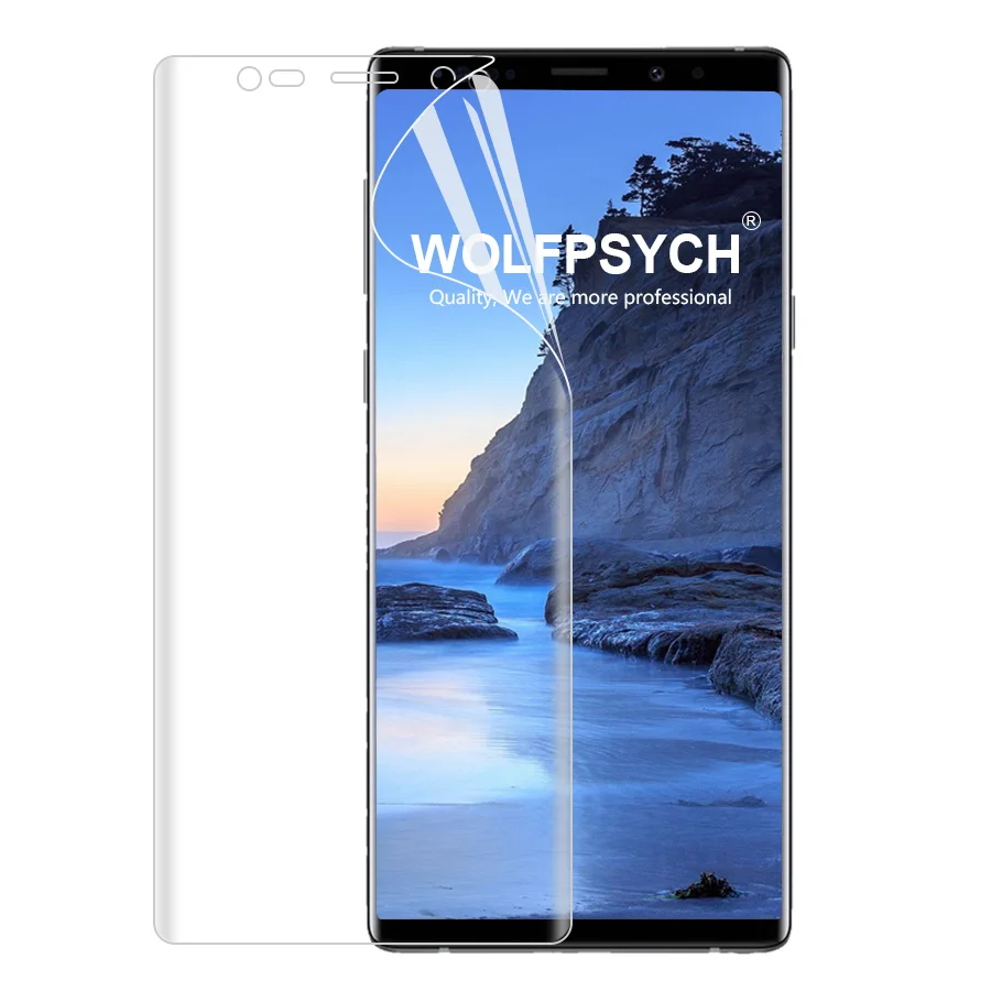 Спереди Сзади мягкая пленка для samsung Galaxy Note 8 9 Экран полное покрытие протектор S8 S9