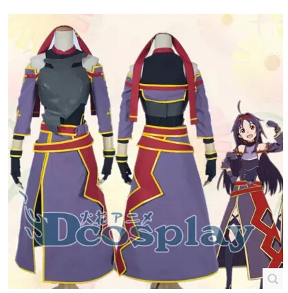 

Anime Sword Art Online ALfheim Online ALO Yuuki Konno Cosplay Costume Any Size Free UPS Shipping