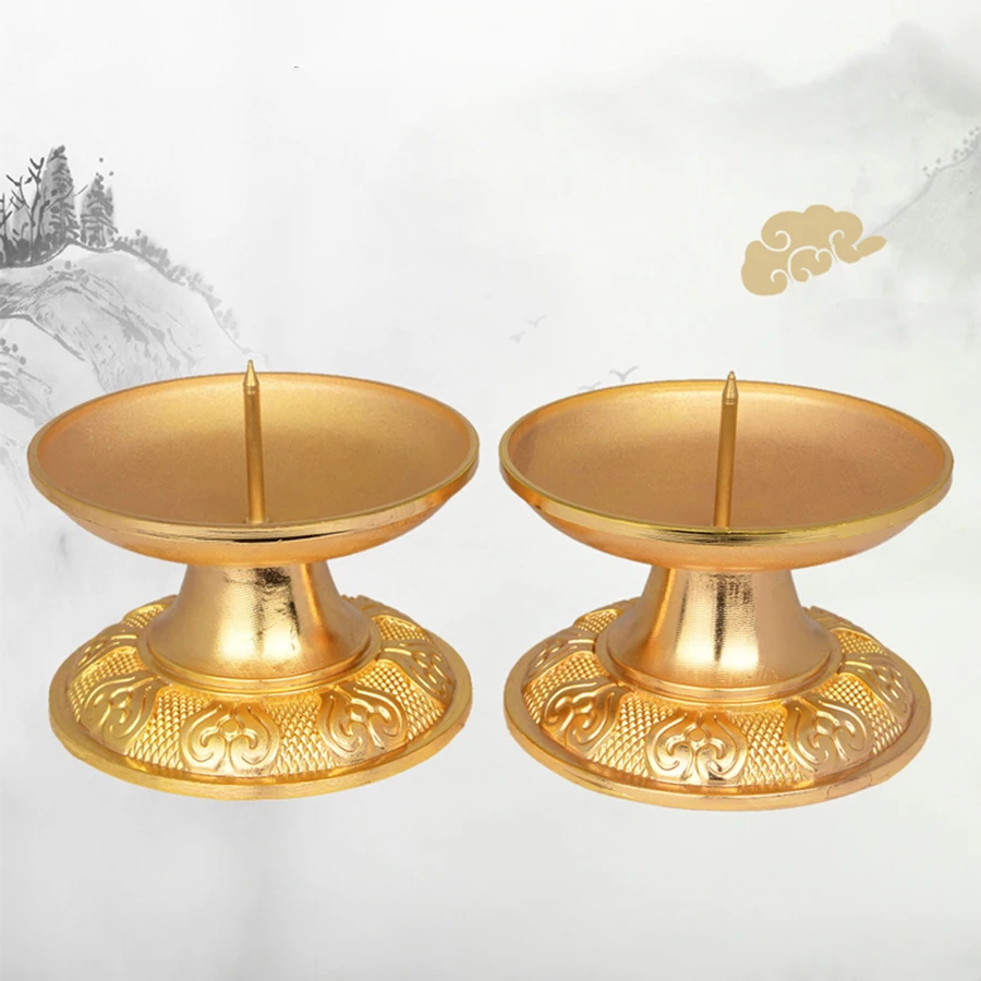 Металлические золотые подсвечники Votive Menorah Zen Garden из кованого железа аксессуары