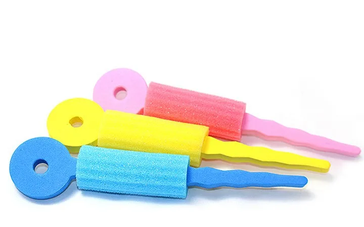 6 PCS Hair Care Foam Rollers Magic Sponge Soft Hair Curler Styling Roll Rollers DIY Tools for Women