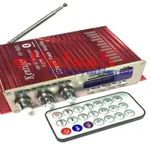 DHL или FedEx 5 шт. Универсальный Hi-Fi супер выход баса мощный стереоусилитель с пультом дистанционного управления USB/sd-карта с blueteeth